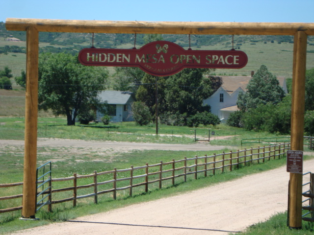 Hidden Mesa Open Space Entrance